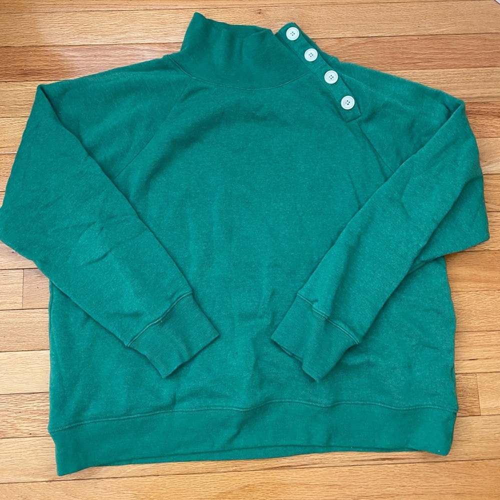 J. Crew Factory funnel neck sweatshirt